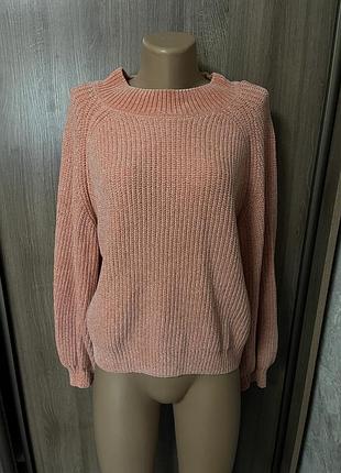 Свитер средней вязки