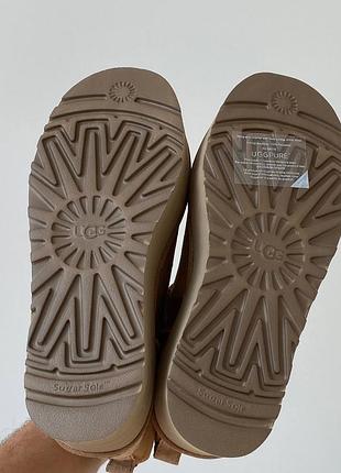 Угги угг уггі ugg classic mini platform chestnut 4