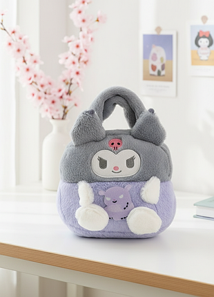 Куроми сумка мягкая kuromi игрушечная сумочка плюшевая детская рюкзак