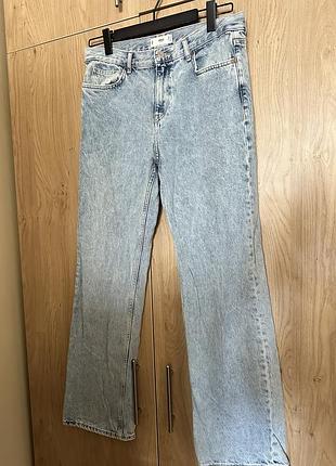 Джинси манго розмір л хл стильні світлого кольору