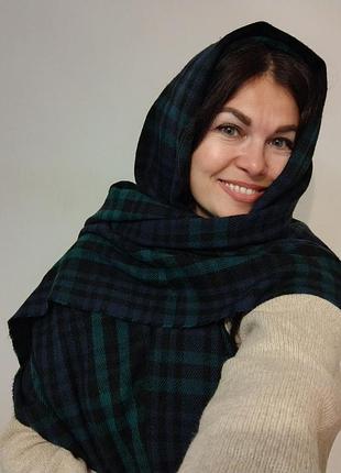 Палантин в клітинку