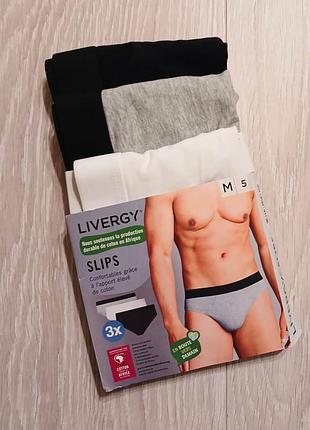 Мужские трусы слипы набор мужских трусов livergy