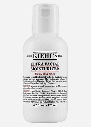 Увлажняющий флюид для всех типов кожи лица
kiehl's ultra facial moisturizer 125 мл.