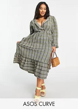 Нова довга максі міді сукня від asos.