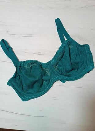 Бюстгальтер балконет 75g auden teal lace от boohoo