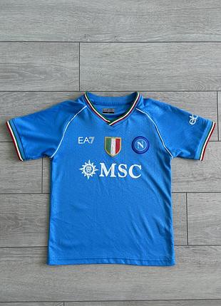 Детская футболка наполи армани napoli ea7 emporio armani 22 размер