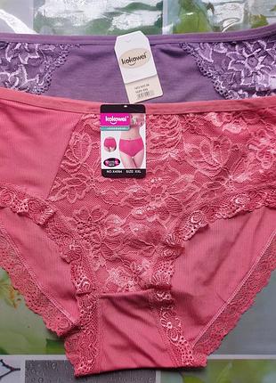 Новий набір жіночих трусиків 2 штуки