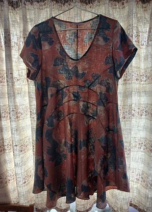 Сукня літня х/б, р.52-54, б/у