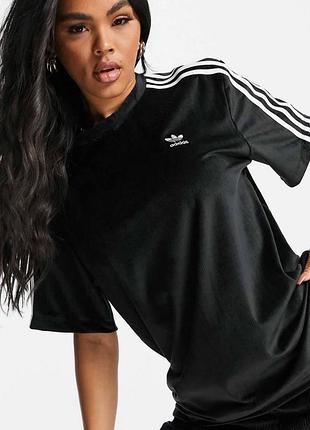 Велюрова футболка addidas originals velour оригінал