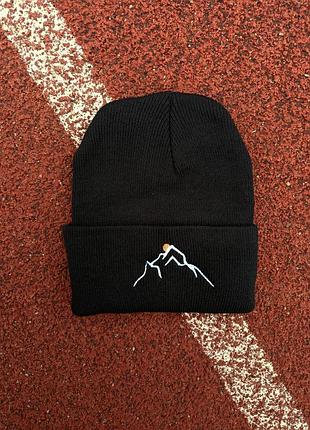 Зимняя шапка / мужская шапка / женская шапка / шапка с принтом
