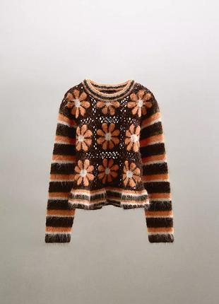 Светр жіночий помаранчевий zara new