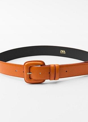 Шкіряний ремінь zara, р. 80