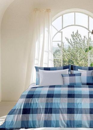 Двоспальний комплект постільної білизни 100% бавовна 180х220 см (bl2-77481)