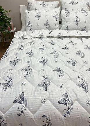 Ковдра еко пух мікрофібра жатка одеяло эко пух микрофибра жатка