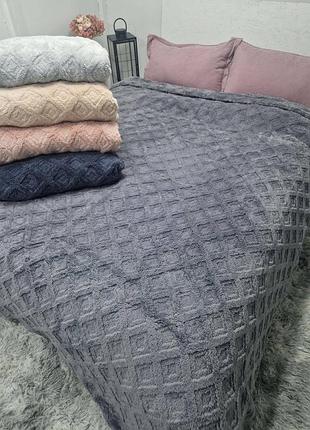 Плед — покривало ромб мікрофібра покривало — плед ромб микрофибра