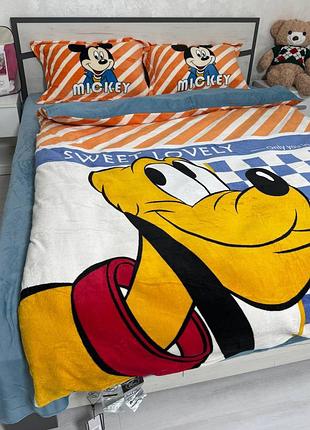 Велюрова постільна білизна комплект велюровое постельное белье комплект