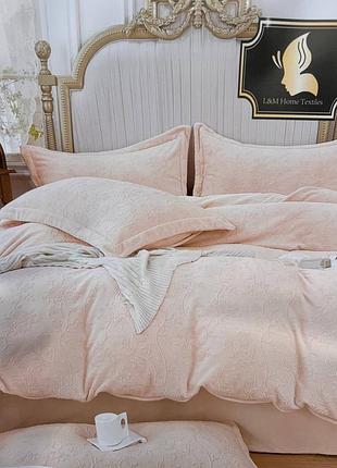 Велюровый комплект постельного белья велюровое постельное белье комплект