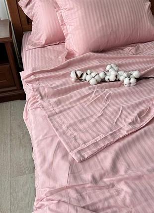 Постільна білизна страйп —сатин полоска комплект постельного белья полоска сатин