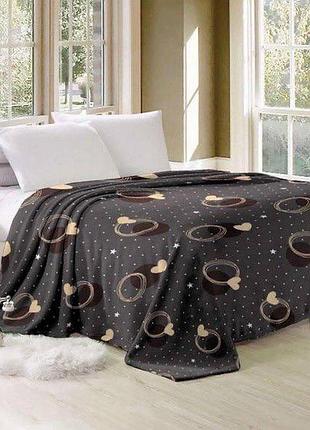 Флисовый плед с окантовкой плед флисовый с окантовкой полиэстер