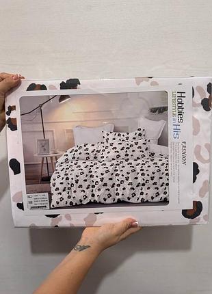 Новинка постельное белье с леопардовым принтом