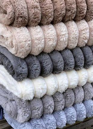 Плед—покривало шиншила покривало на кровать шиншила плед