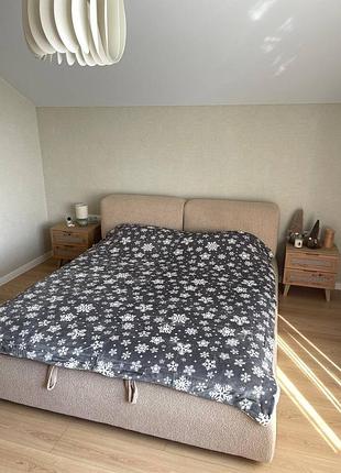 Покривало —плед велюр на еко овчинке плед велюровый на еко овчинке