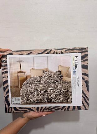 Новинка постельное белье с леопардовым принтом