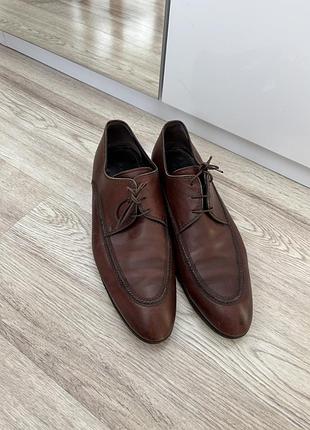 Брендові шкіряні чоловічі туфлі