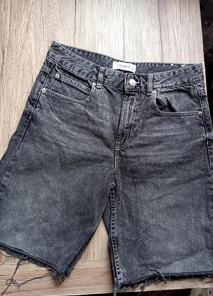 Джинсовые шорты pull &amp; bear
