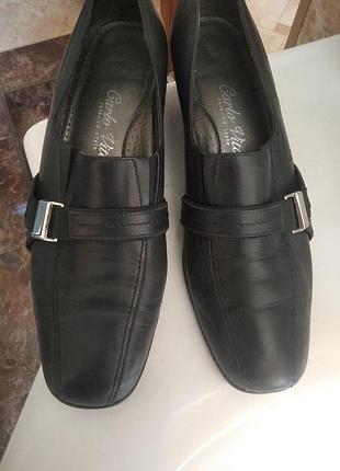 Туфли женские кожаные 38 г.