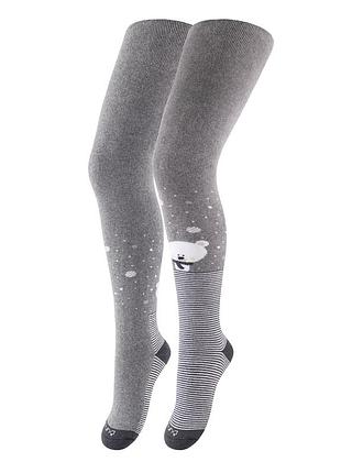 Детские колготы махровые duna р.98-128