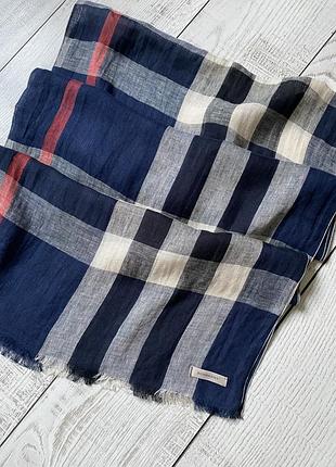 Льняной шарф burberry