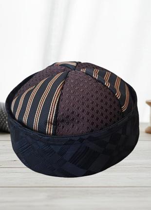 ​🎩 эксклюзивная мужская шапка-такия "элегантный микс"
​