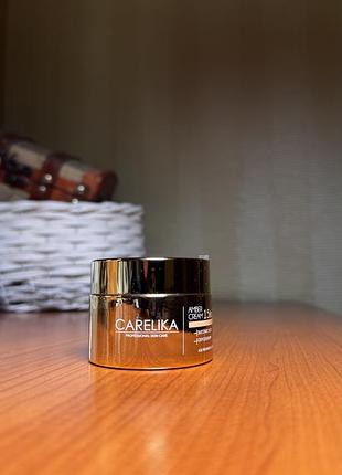 Крем зволожуючий для обличчя з янтарною кислотою 15-в-1 carelika, 50 мл