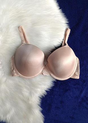 Бюстгальтер ущільнений бра класичний безшовний тонкий паралон 32d 70d