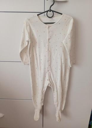 Велюровий чоловічок сліп на 12-18 місяців