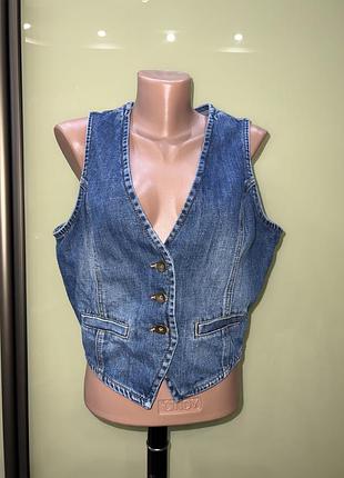Джинсова жилетка george 14/42