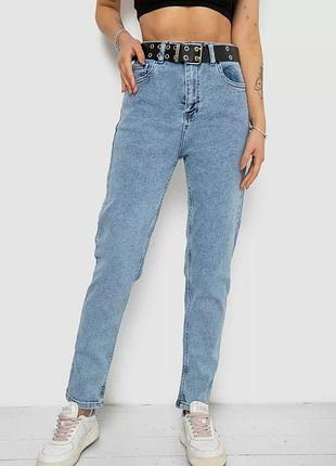 Женские джинсы мом голубые 29 размер