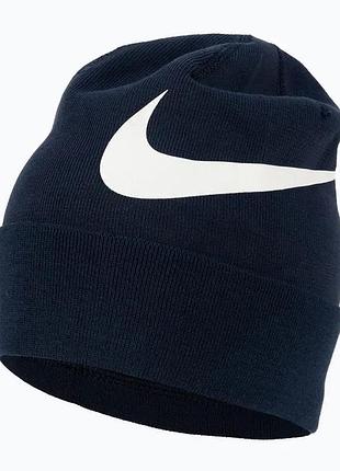 Шапка nike beanie gfa team av9751-451 темно-синяя