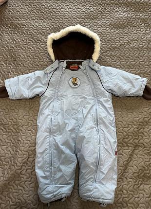 Комбінезон для хлопчика, ідеал, ніжно блакитного кольору, 74 розміру