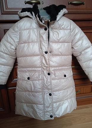 Зимняя куртка для девочки 104/110