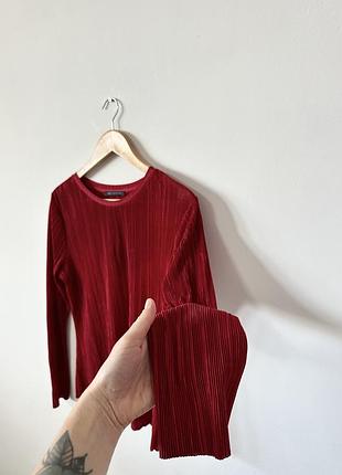 Красива блуза пліссе marks&spencer🌿