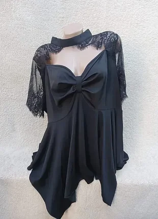 Черная туника,р56-58🖤🖤🖤