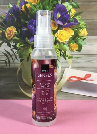Лосйьон-спрей для тіла  "пряна слива" ,100 мл avon / ейвон спрей слива