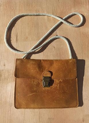 Кожаная сумка