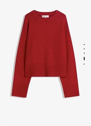 Светр оверсайз знизу у рубчик