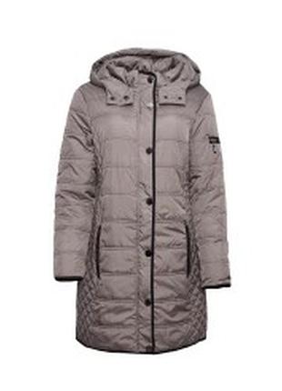 Пальто утеплене з капюшоном