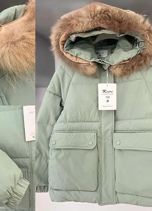 Куртка з капюшоном зима