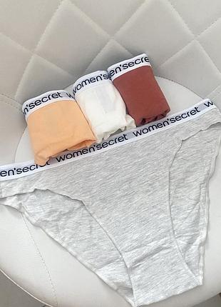 Классические женские хлопковые трусики women'secret