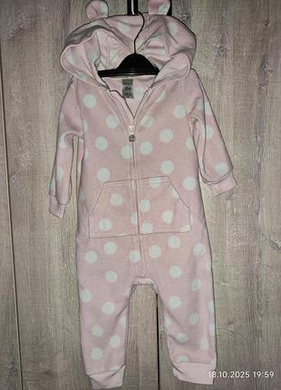 Carter's флисовый ромпер